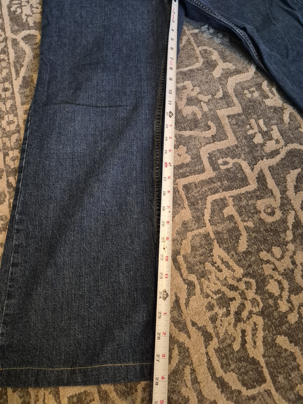 The Territory Ahead Men's Straight‎ Jeans - Dark Blue W33/L28
